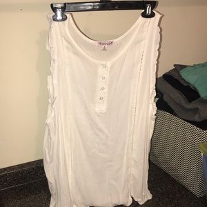 Cute white tank